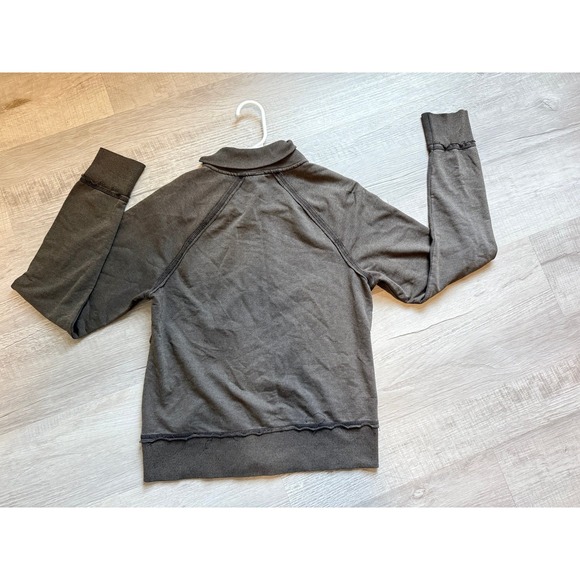 Cowgirl Up brown zip up sweatshirt dark brown stitch‎ horse girls x large - Picture 7 of 9